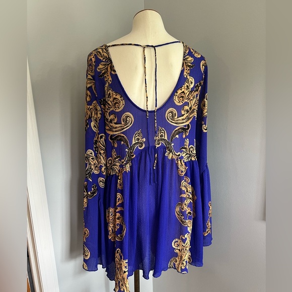 Free People Symphony Bell Sleeve Dress XS - Picture 6 of 7